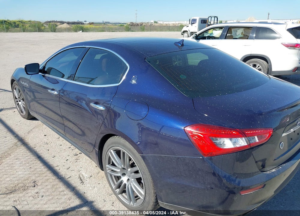 2016 MASERATI GHIBLI S VIN: ZAM57RSA1G1168726