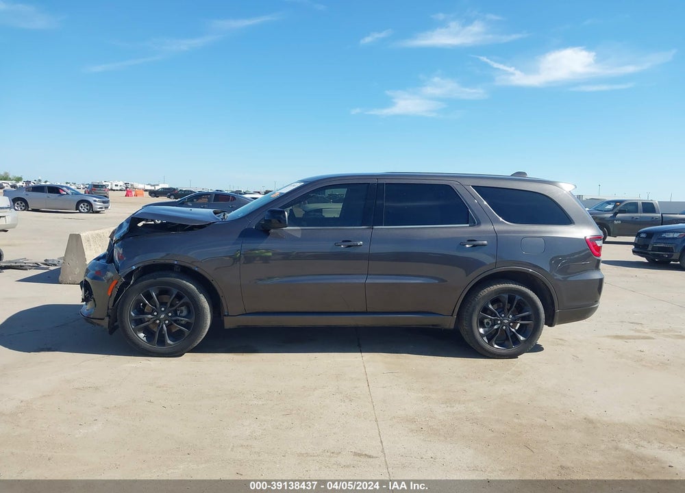 2021 DODGE DURANGO SXT PLUS AWD VIN: 1C4RDJAG7MC662417