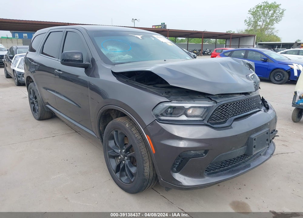 2021 DODGE DURANGO SXT PLUS AWD VIN: 1C4RDJAG7MC662417