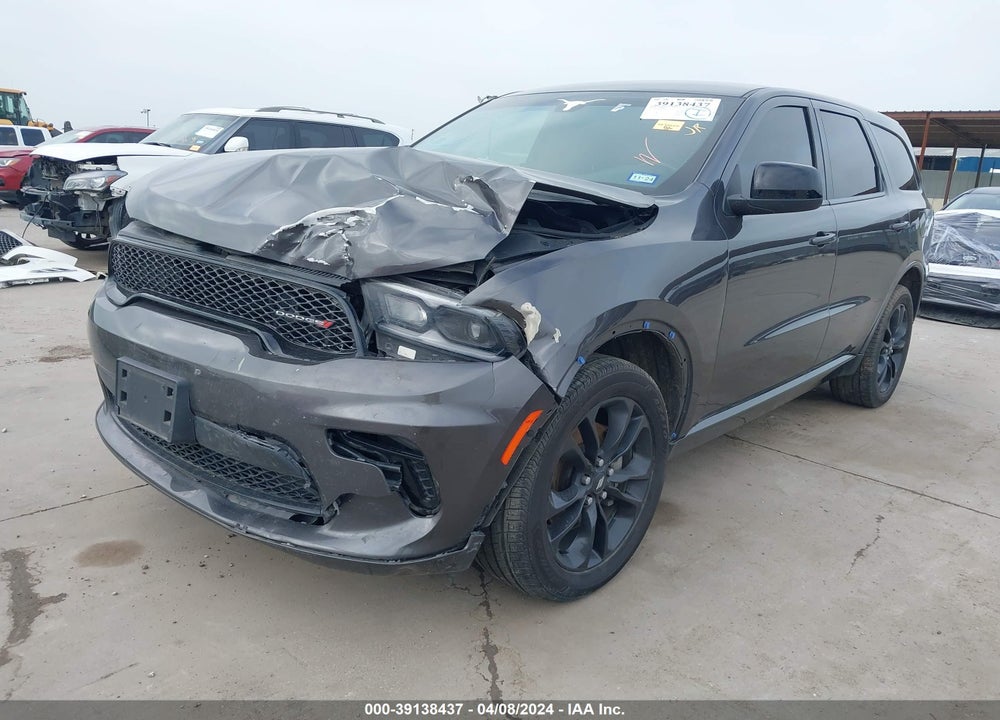 2021 DODGE DURANGO SXT PLUS AWD VIN: 1C4RDJAG7MC662417