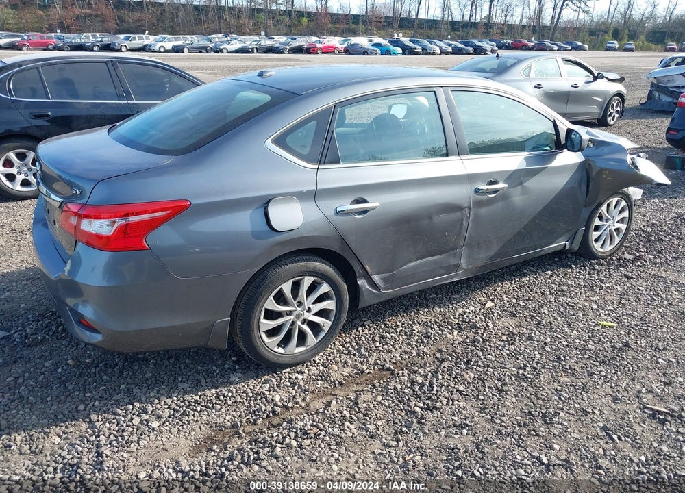 2018 NISSAN SENTRA SV VIN: 3N1AB7AP6JL628204