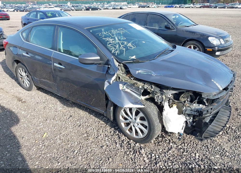 2018 NISSAN SENTRA SV VIN: 3N1AB7AP6JL628204