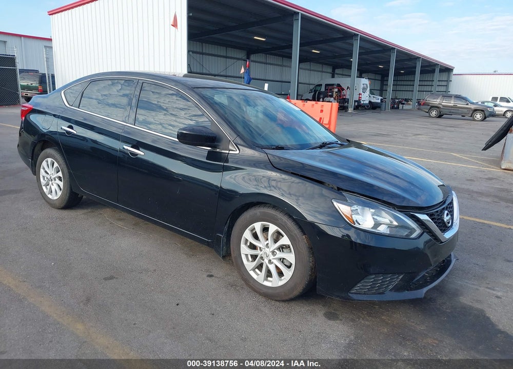 2018 NISSAN SENTRA SV VIN: 3N1AB7AP1JL653995