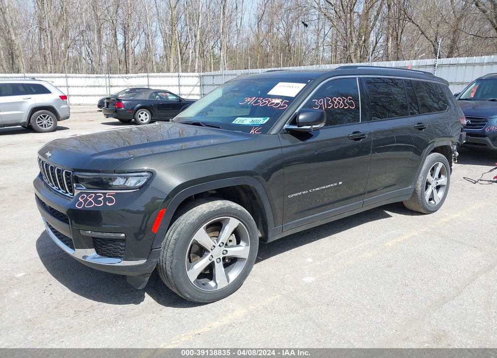 2022 JEEP GRAND CHEROKEE L LIMITED 4X4 VIN: 1C4RJKBGXN8558702