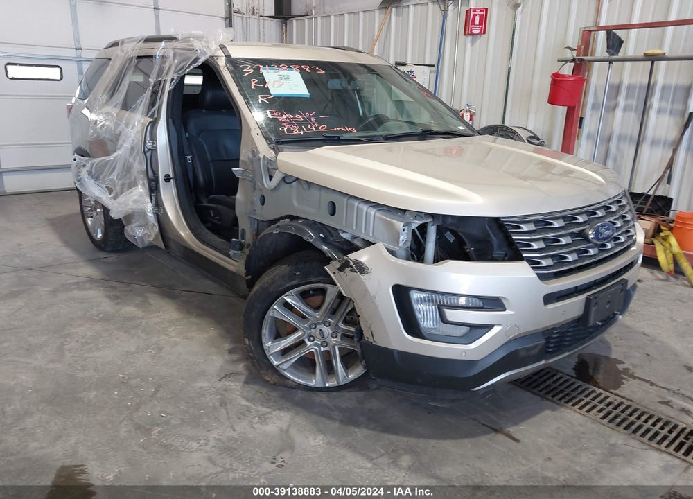 2017 FORD EXPLORER XLT VIN: 1FM5K8D86HGD84458