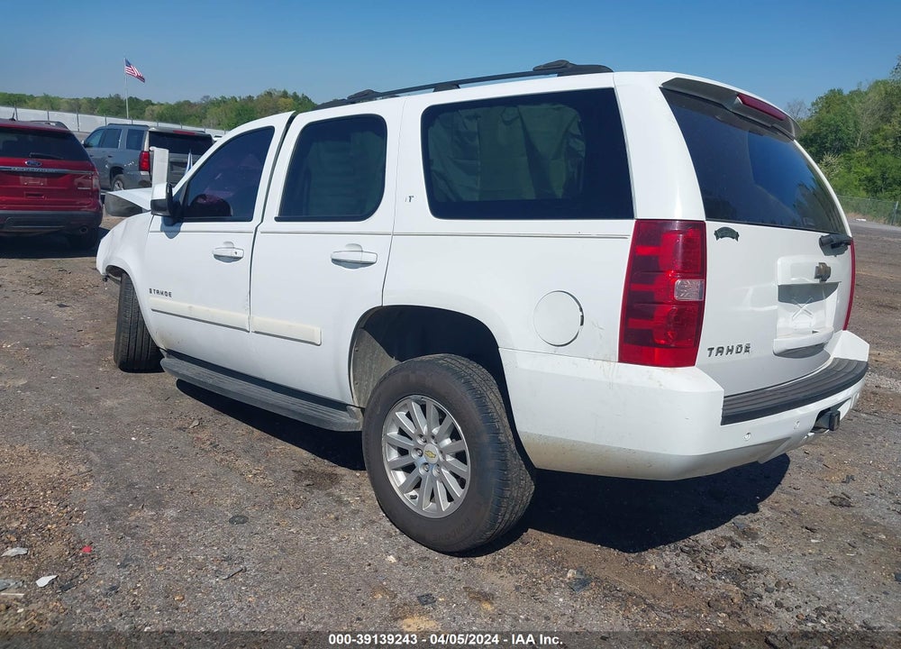 2007 CHEVROLET TAHOE LT VIN: 1GNFC13J57R107909