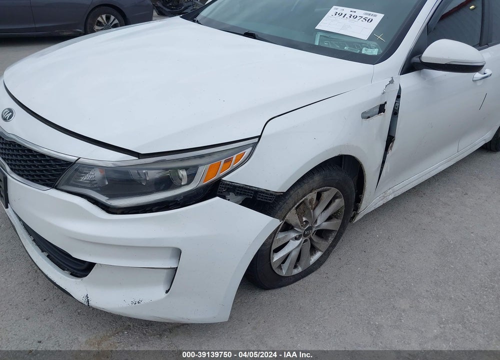 2016 KIA OPTIMA LX VIN: 5XXGT4L36GG002573