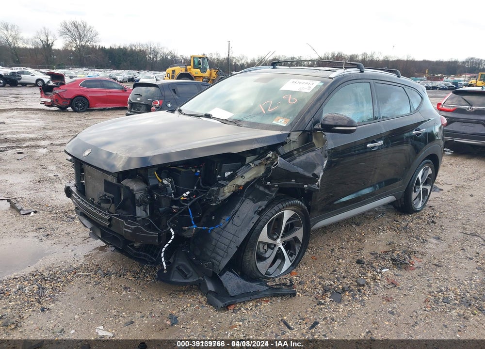 2017 HYUNDAI TUCSON LIMITED VIN: KM8J3CA22HU279464