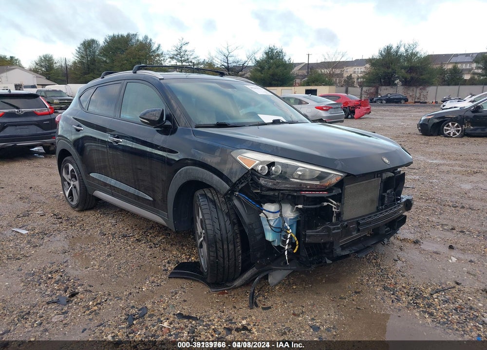 2017 HYUNDAI TUCSON LIMITED VIN: KM8J3CA22HU279464
