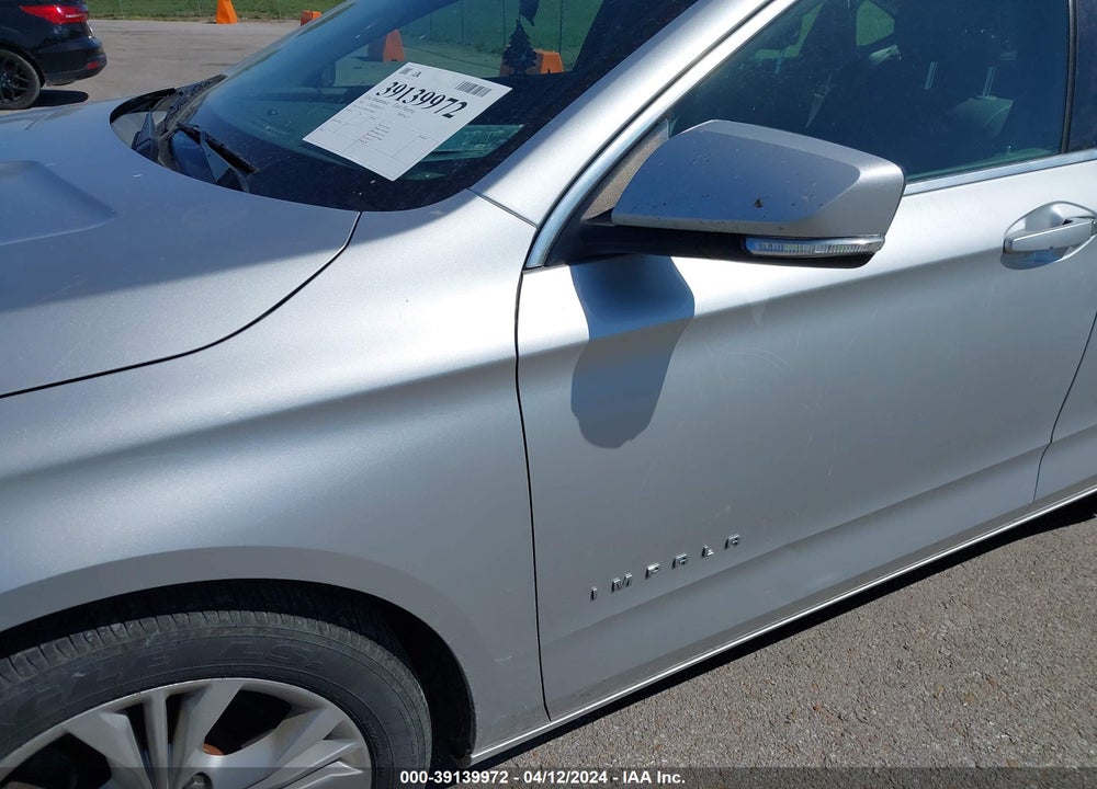 2014 CHEVROLET IMPALA VIN: 1G1125S39EU109892