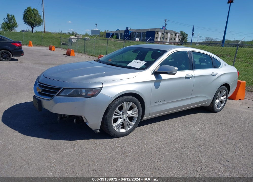 2014 CHEVROLET IMPALA VIN: 1G1125S39EU109892
