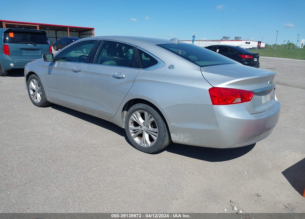 2014 CHEVROLET IMPALA VIN: 1G1125S39EU109892