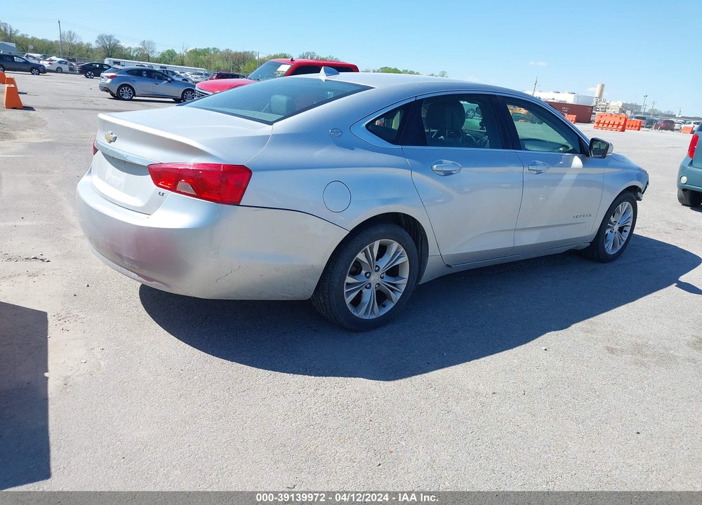 2014 CHEVROLET IMPALA VIN: 1G1125S39EU109892