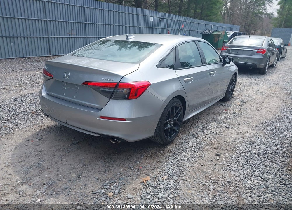2023 HONDA CIVIC SPORT VIN: 2HGFE2F5XPH567950