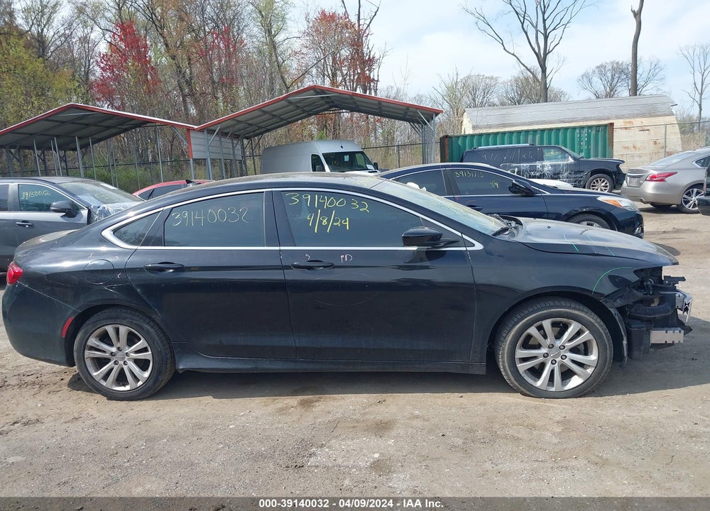 2016 CHRYSLER 200 LIMITED PLATINUM VIN: 1C3CCCAB3GN188911