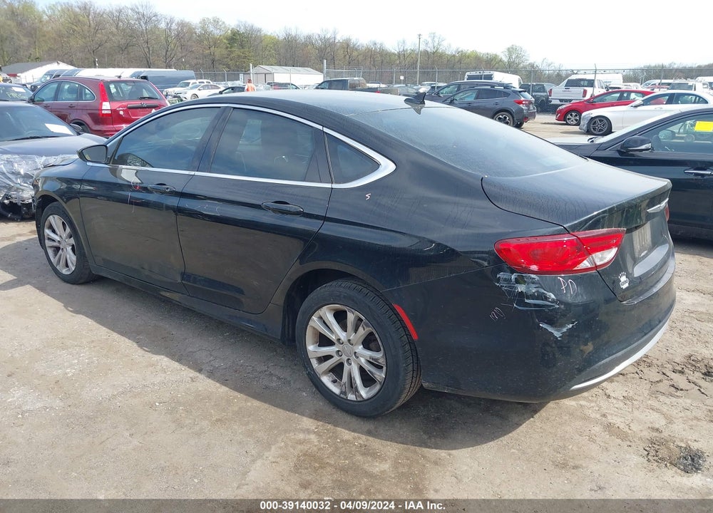 2016 CHRYSLER 200 LIMITED PLATINUM VIN: 1C3CCCAB3GN188911