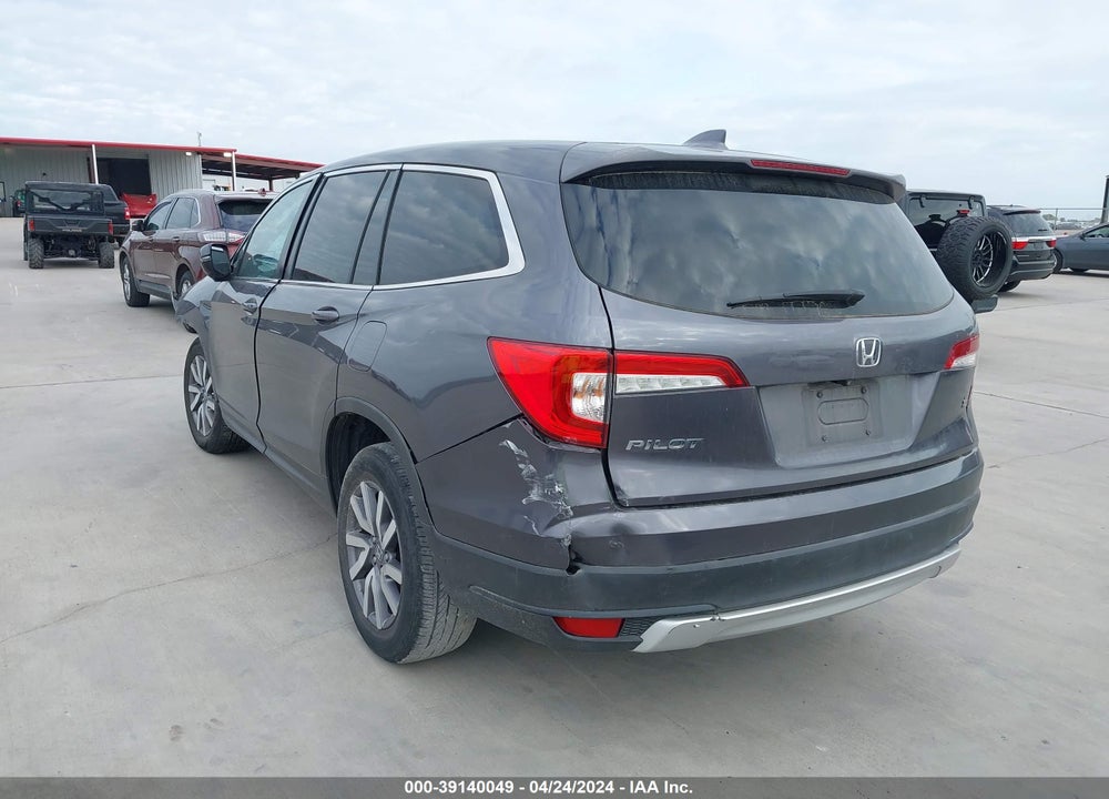 2020 HONDA PILOT EX VIN: 5FNYF5H39LB008553