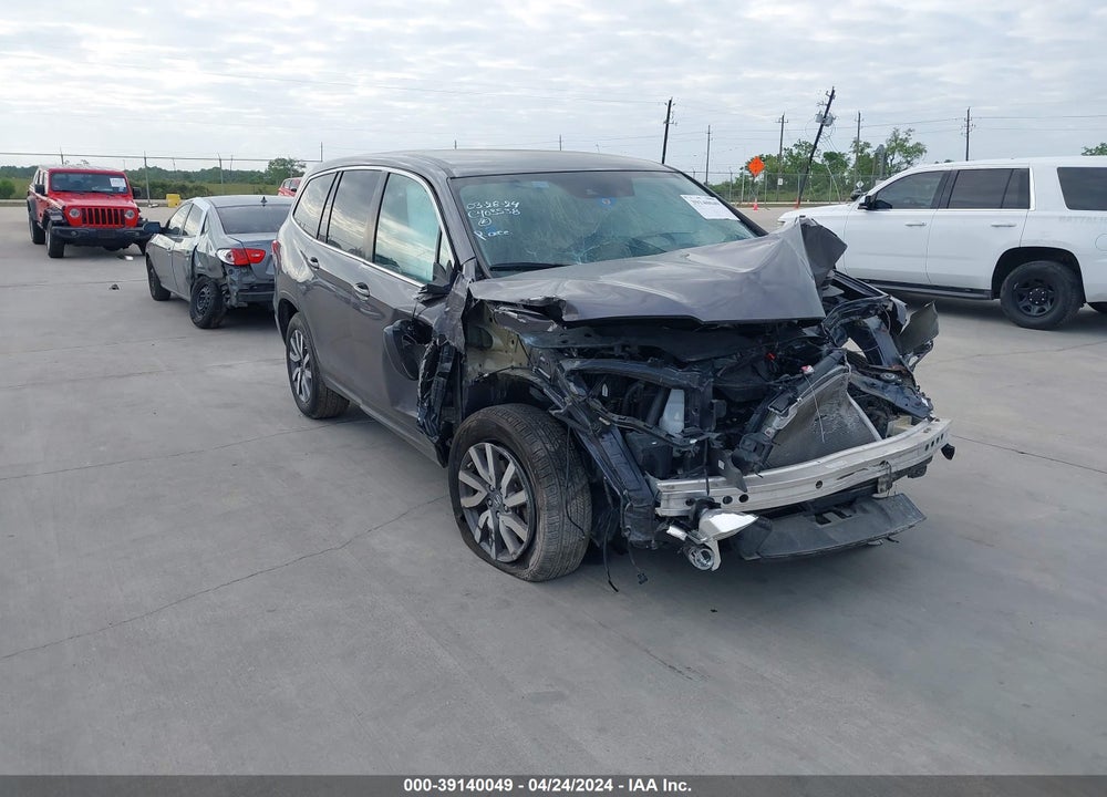 2020 HONDA PILOT EX VIN: 5FNYF5H39LB008553