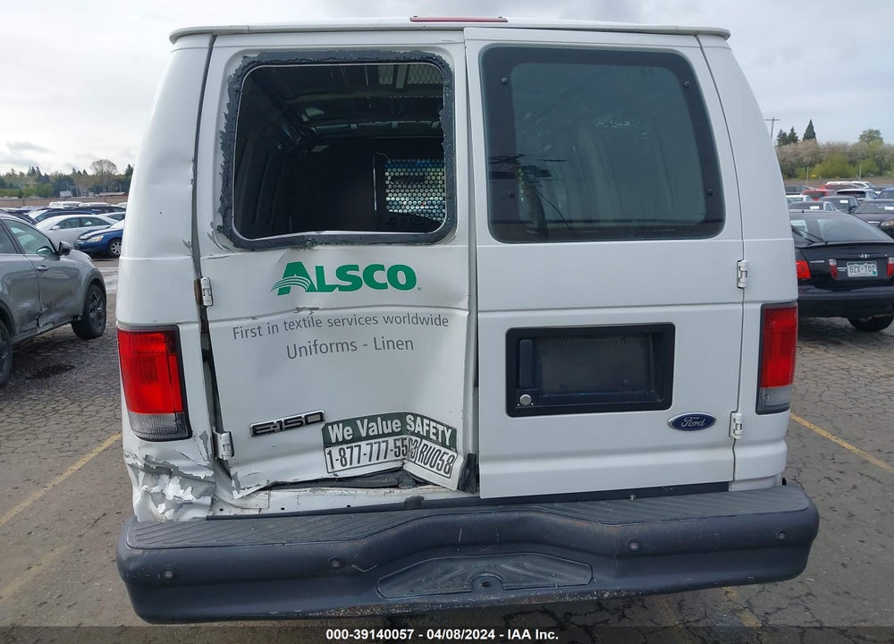 2007 FORD E-150 COMMERCIAL/RECREATIONAL VIN: 1FTNE14W87DB26881