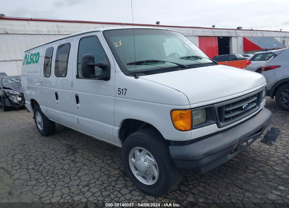 2007 FORD E-150 COMMERCIAL/RECREATIONAL VIN: 1FTNE14W87DB26881