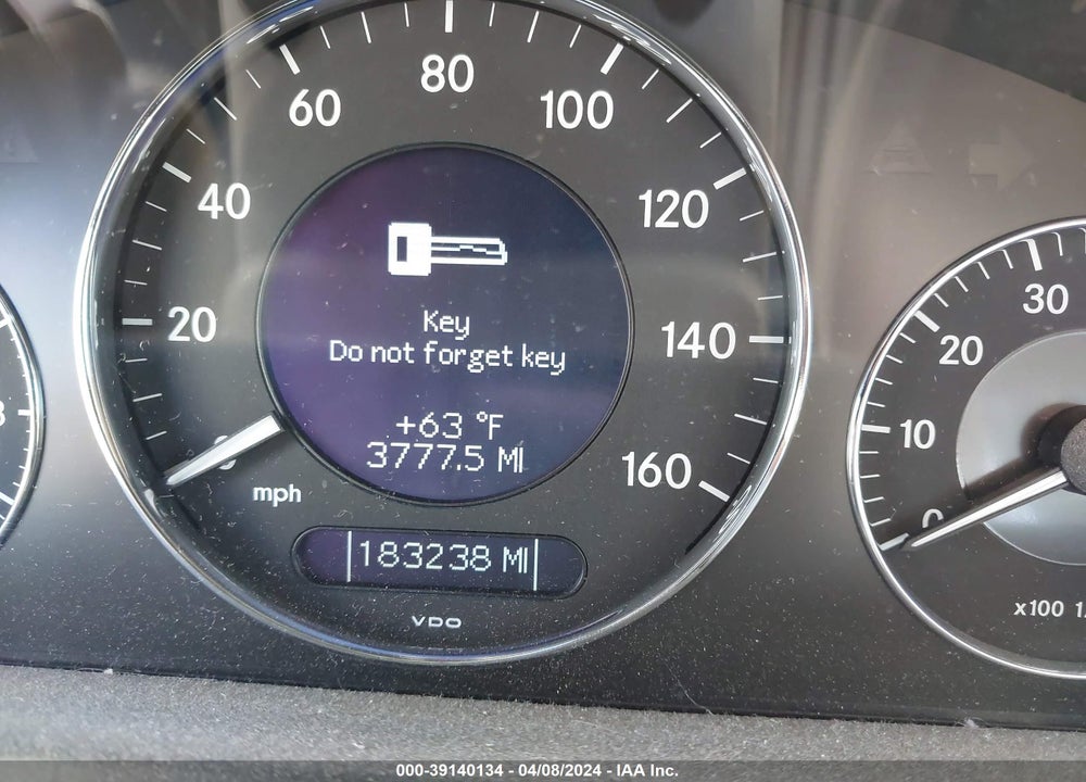 2004 MERCEDES-BENZ E 320 VIN: WDBUH65JX4A392966