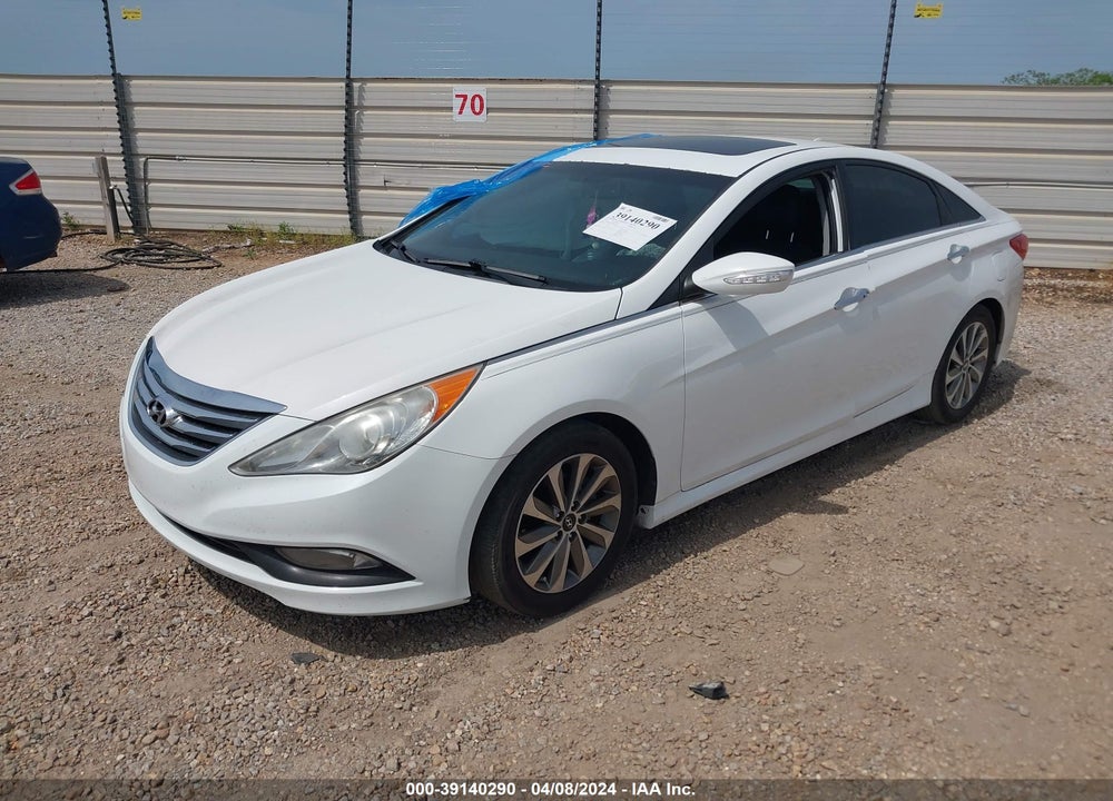 2014 HYUNDAI SONATA LIMITED VIN: 5NPEC4AC1EH882397