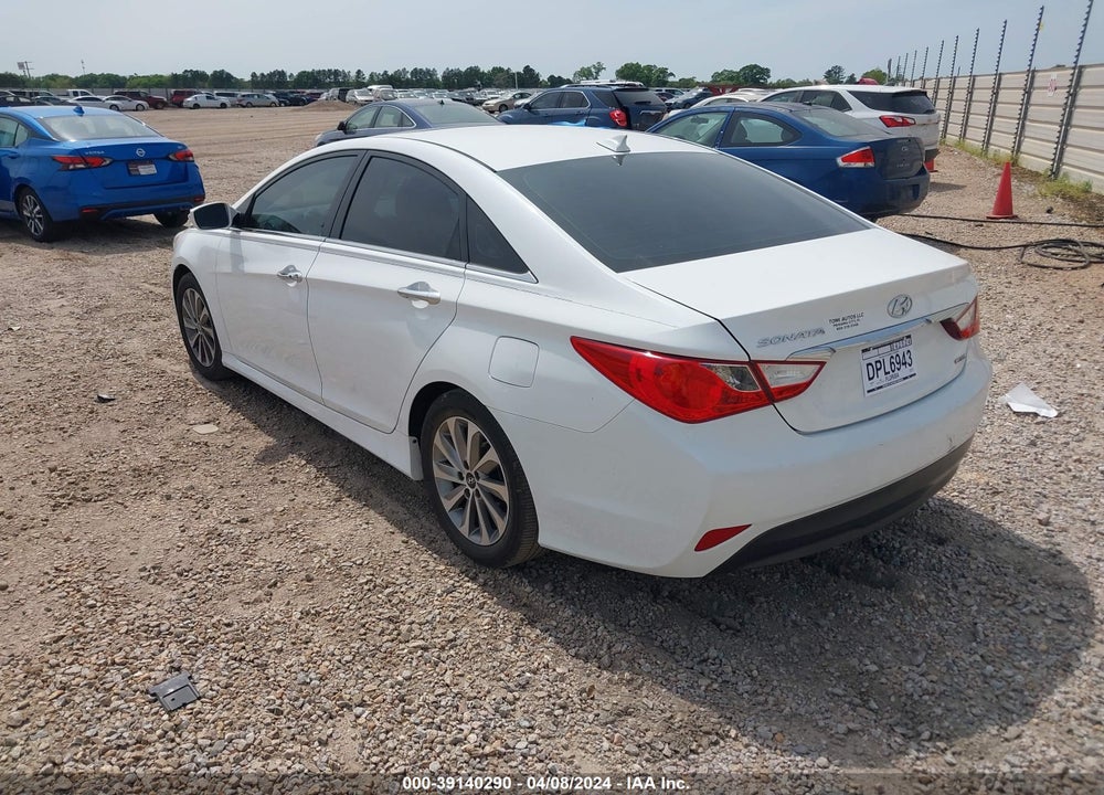 2014 HYUNDAI SONATA LIMITED VIN: 5NPEC4AC1EH882397