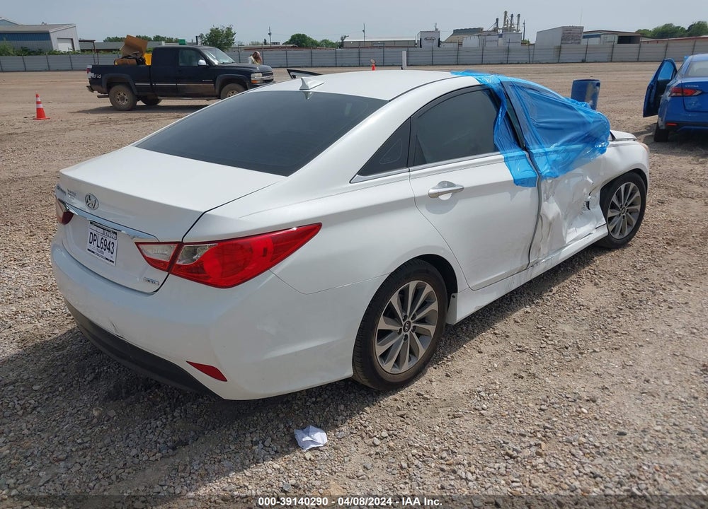 2014 HYUNDAI SONATA LIMITED VIN: 5NPEC4AC1EH882397
