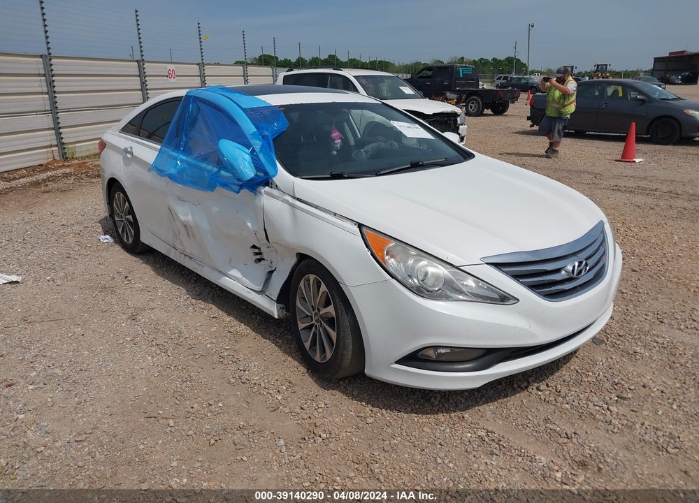2014 HYUNDAI SONATA LIMITED VIN: 5NPEC4AC1EH882397