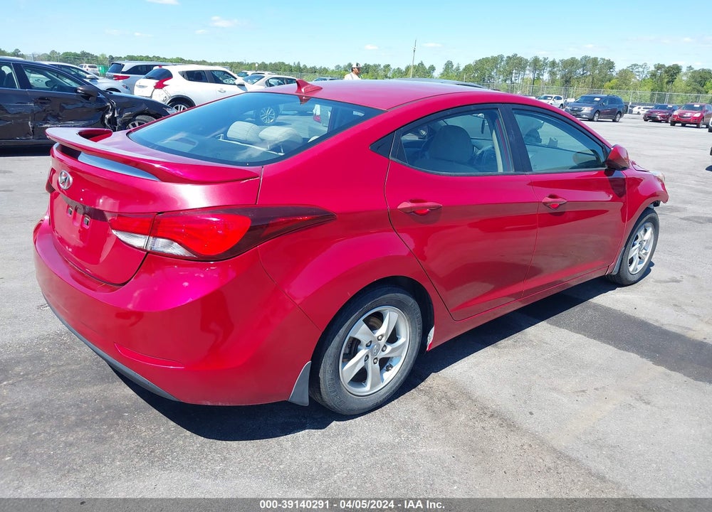 2015 HYUNDAI ELANTRA SE VIN: KMHDH4AE7FU353554