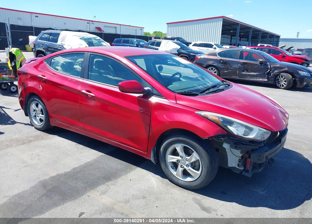 2015 HYUNDAI ELANTRA SE VIN: KMHDH4AE7FU353554