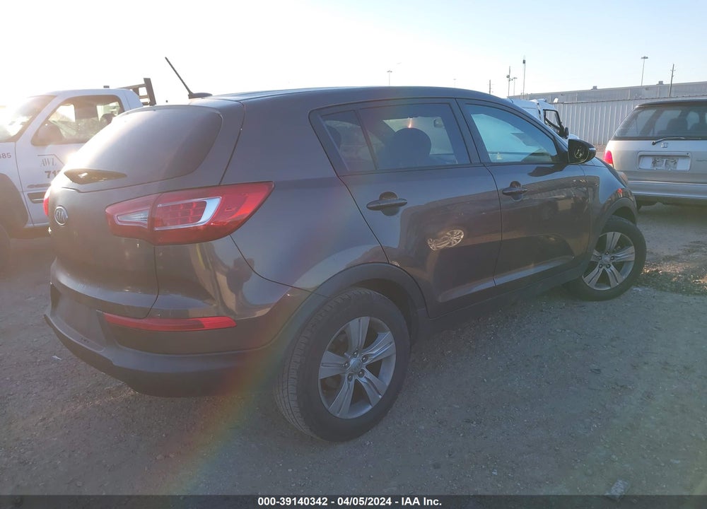 2012 KIA SPORTAGE LX VIN: KNDPB3A20C7195118