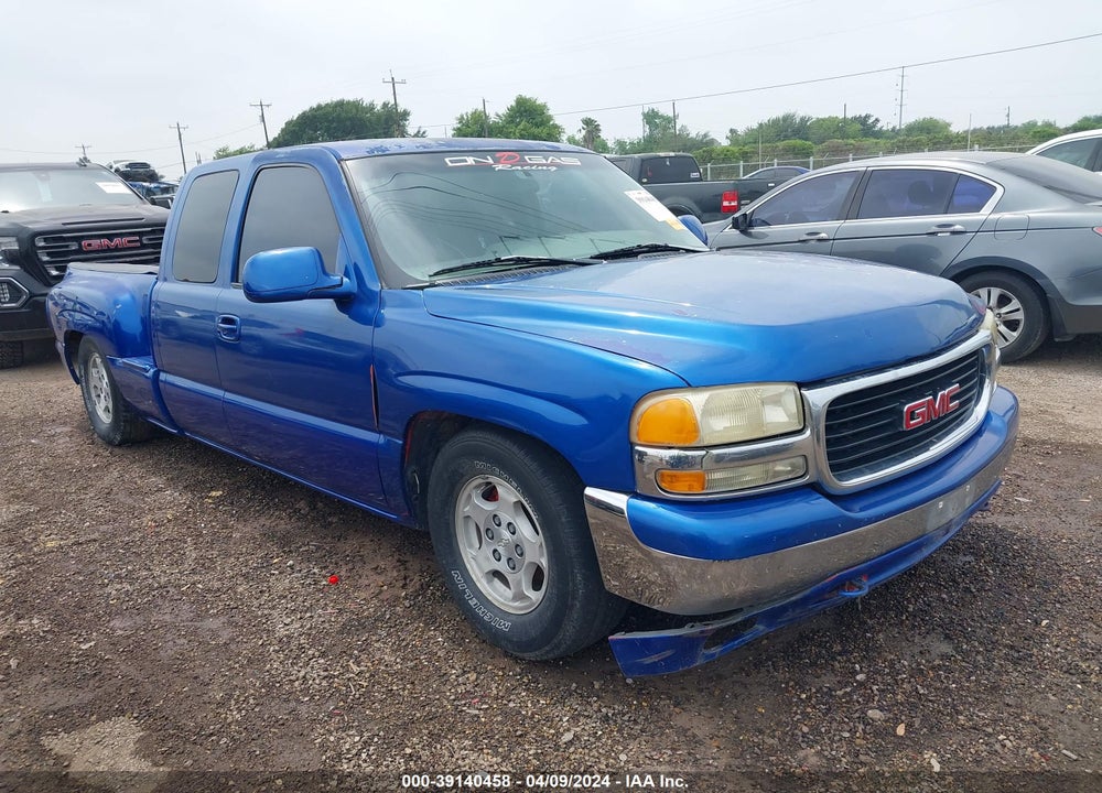 2000 GMC SIERRA 1500 SLE VIN: 2GTEC19T1Y1158749
