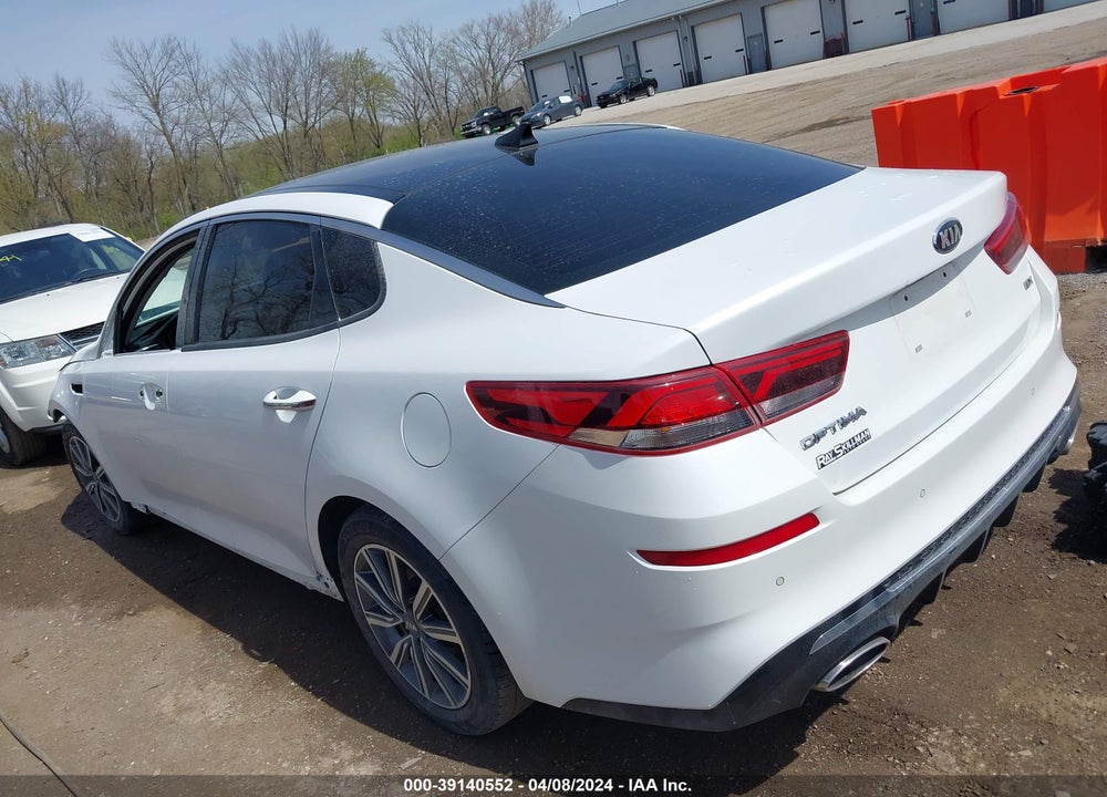 2019 KIA OPTIMA EX VIN: 5XXGU4L11KG343867