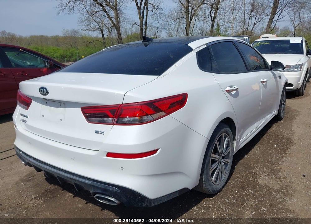 2019 KIA OPTIMA EX VIN: 5XXGU4L11KG343867