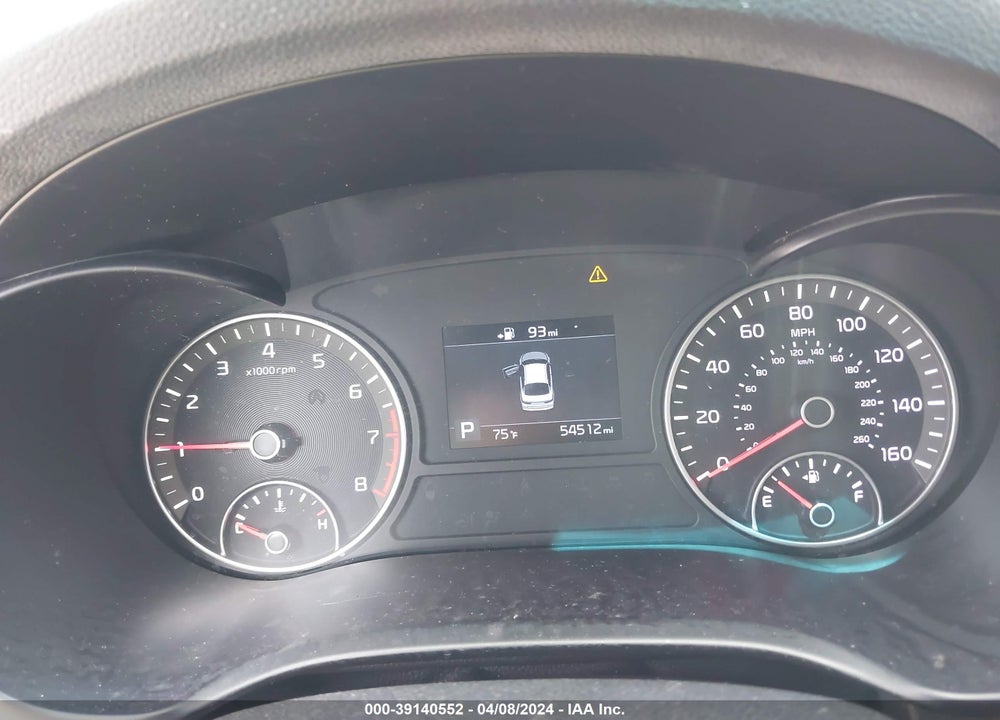 2019 KIA OPTIMA EX VIN: 5XXGU4L11KG343867