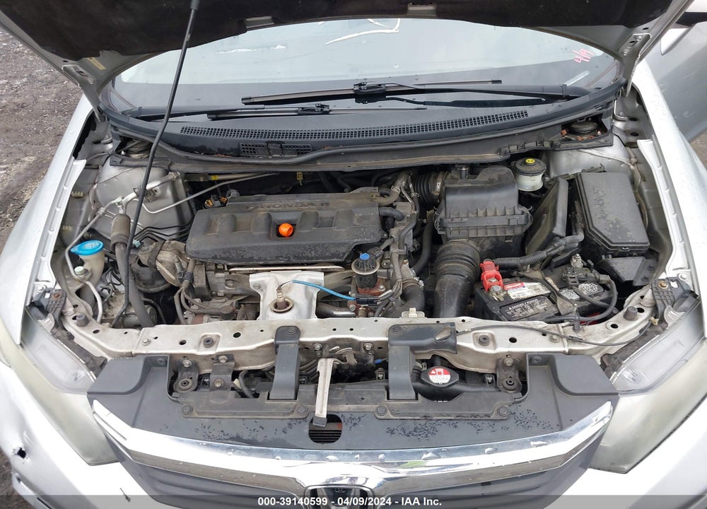 2012 HONDA CIVIC VIN: 19XFB2F81CE353436
