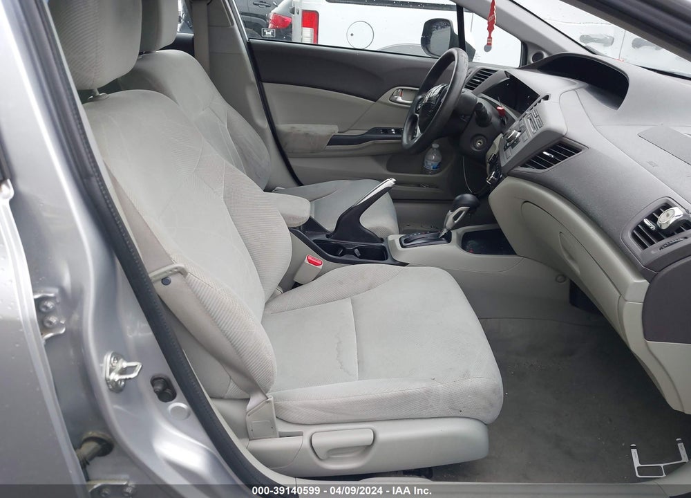 2012 HONDA CIVIC VIN: 19XFB2F81CE353436