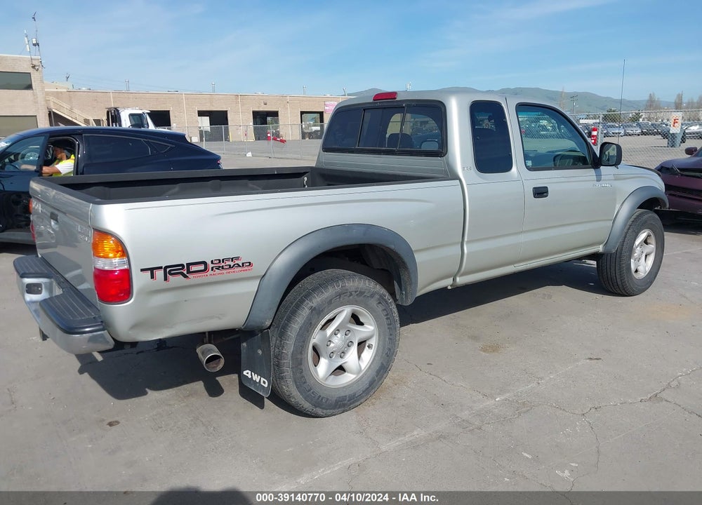 2004 TOYOTA TACOMA BASE V6 VIN: 5TEWN72N04Z353759