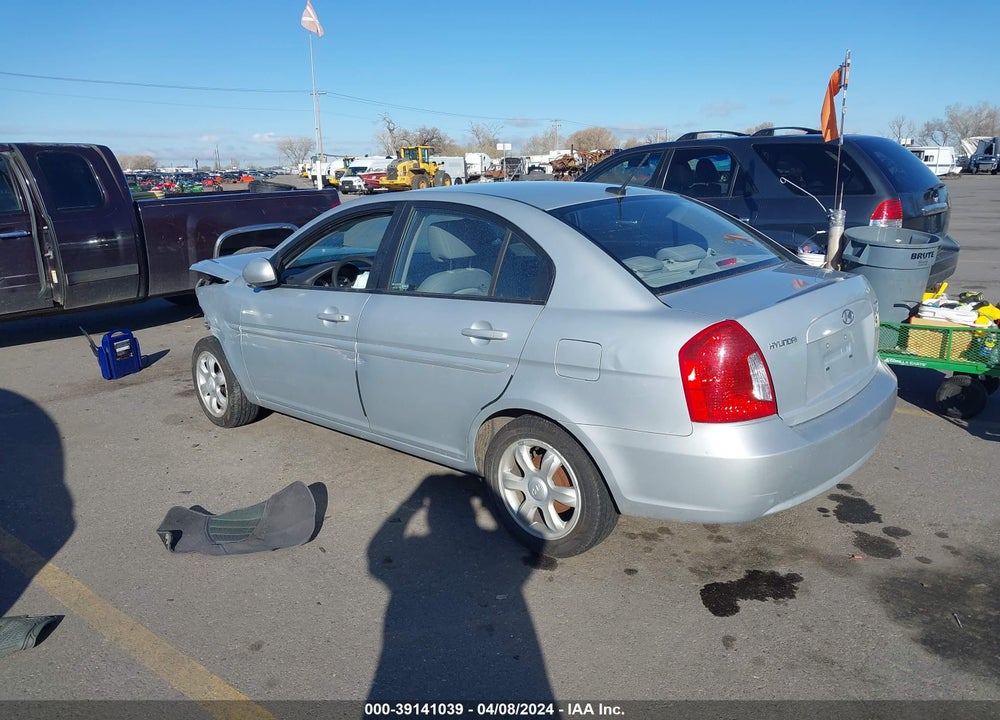 2011 HYUNDAI ACCENT GLS VIN: KMHCN4AC6BU604500