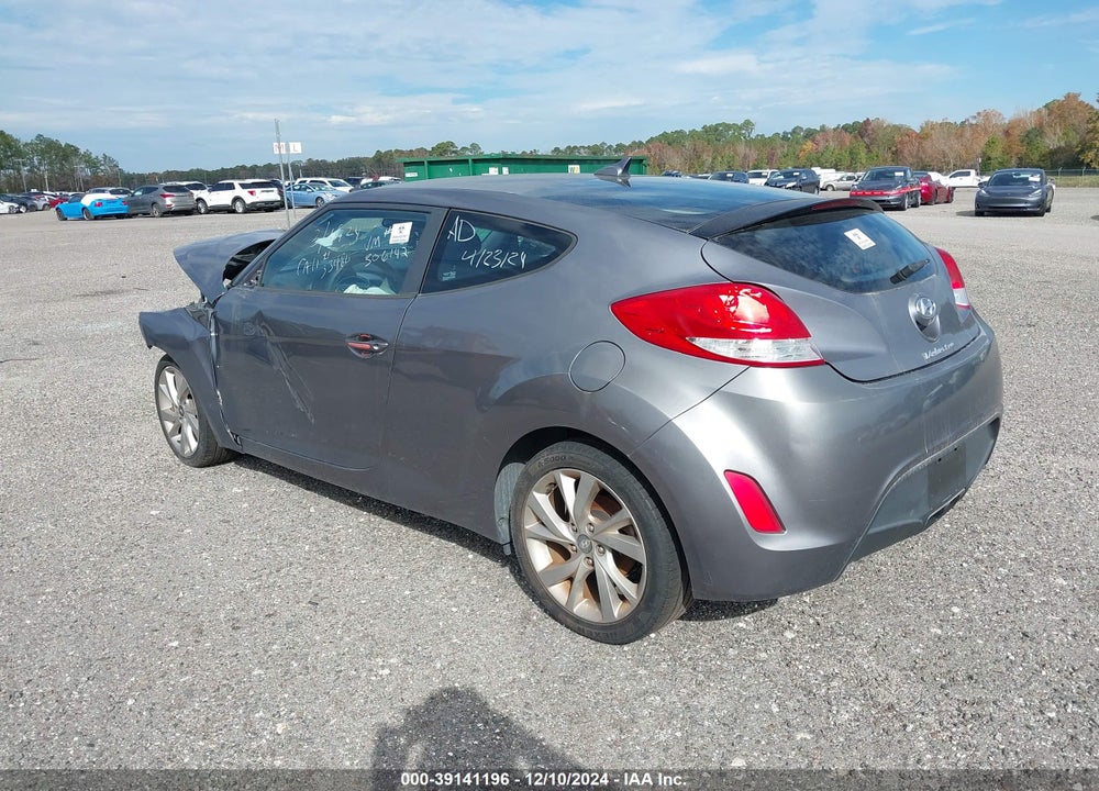 2017 HYUNDAI VELOSTER VIN: KMHTC6AD2HU306142