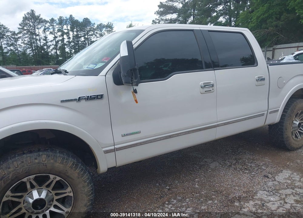 2011 FORD F-150 PLATINUM VIN: 1FTFW1ET5BFB32172
