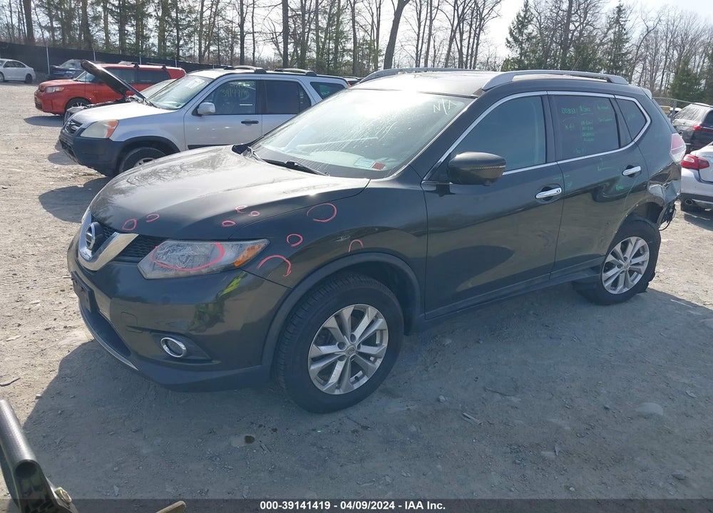 2016 NISSAN ROGUE SV VIN: 5N1AT2MV3GC857947