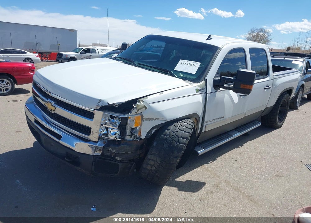 2009 CHEVROLET SILVERADO 1500 HYBRID 1HY/2HY VIN: 3GCFK13539G227080