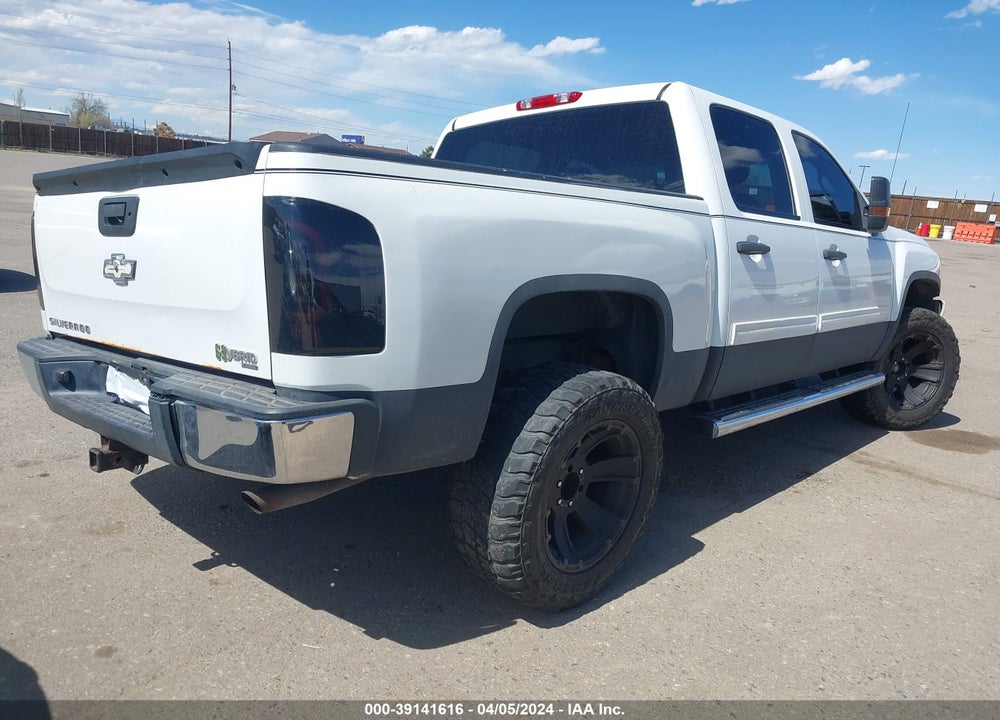 2009 CHEVROLET SILVERADO 1500 HYBRID 1HY/2HY VIN: 3GCFK13539G227080