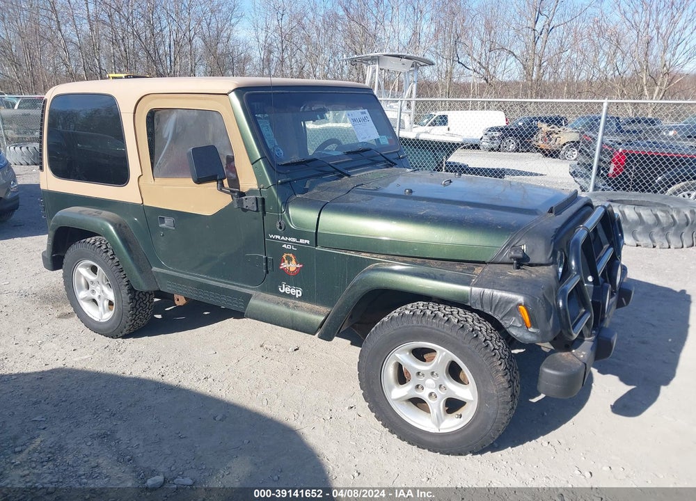 1998 JEEP WRANGLER SAHARA VIN: 1J4FY49S9WP745323