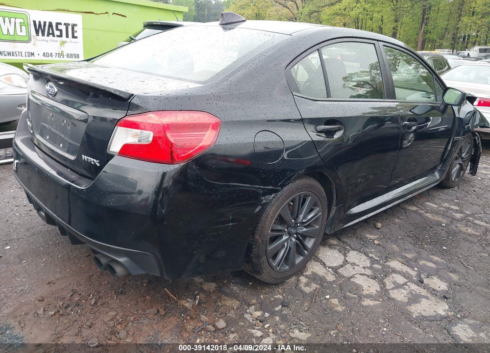 2018 SUBARU WRX VIN: JF1VA1A60J9812977