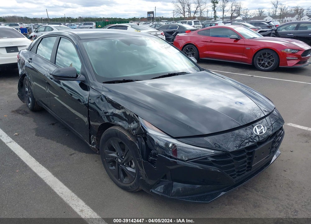 2021 HYUNDAI ELANTRA SEL VIN: KMHLS4AG9MU105236