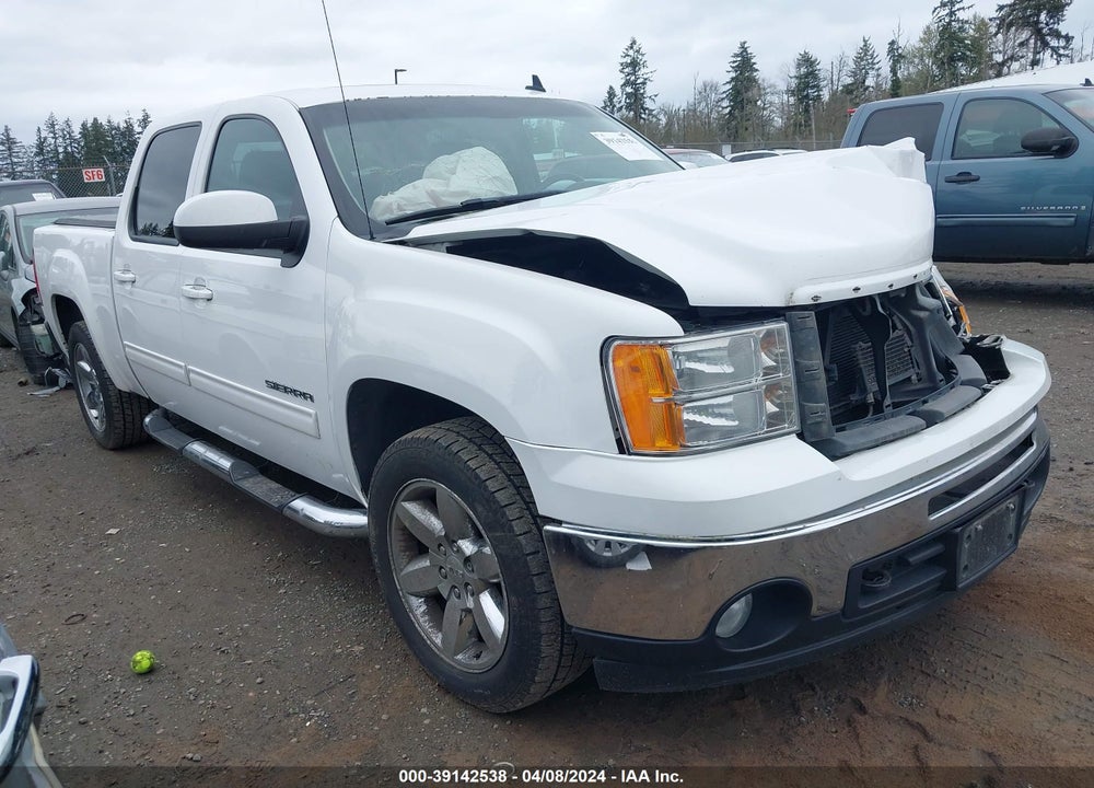 2012 GMC SIERRA 1500 SLT VIN: 3GTP2WE70CG222412