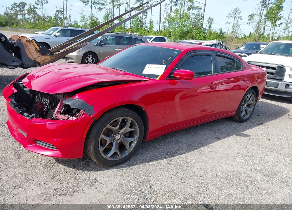 2016 DODGE CHARGER SXT VIN: 2C3CDXHG9GH169598